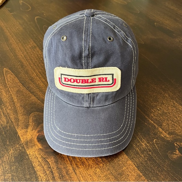 ‼️SOLD‼️ THE ICONIC Double RL Logo Vintage Hat Made in USA - Picture 2 of 8